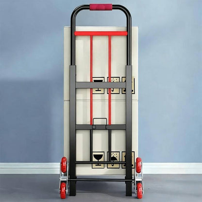 Folding Hand Truck Stair Climbing Wheels Heavy Duty 220 450 680 LBS Capacity Compact Collapsible Handcart Dolly for Home Warehouse Grocery
