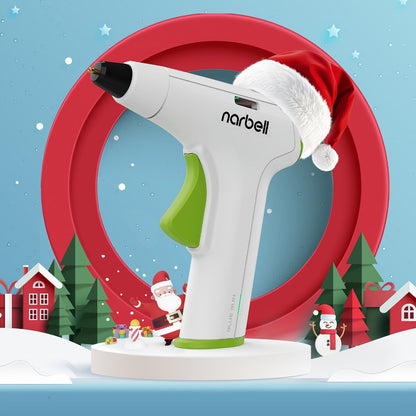 Cordless Hot Glue Gun Fast Heating USB Rechargeable 2000mAh, 12-Second Heat-Up, Anti-Drip Nozzle