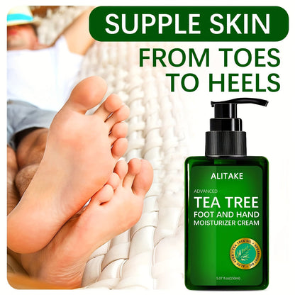 Botanical Foot & Hand Lotion 150ml with Natural Plant Extracts | Deep Hydrating Moisturizer for Dry Cracked Heels & Rough Hands | Non-Greasy