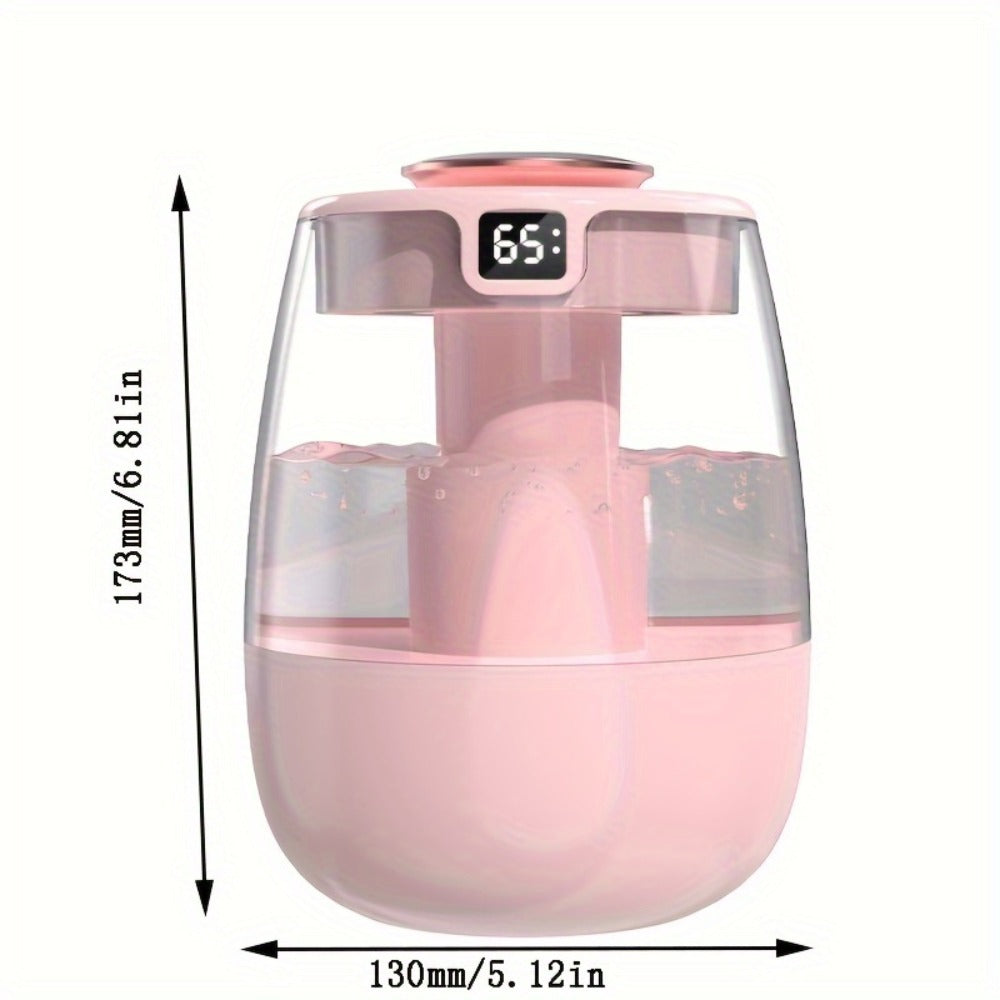 Ultrasonic Humidifier for Bedroom Desktop 1300ml Large Dual Spray Quiet Operation 10H Runtime for Entryways, Bedrooms and Living Spaces