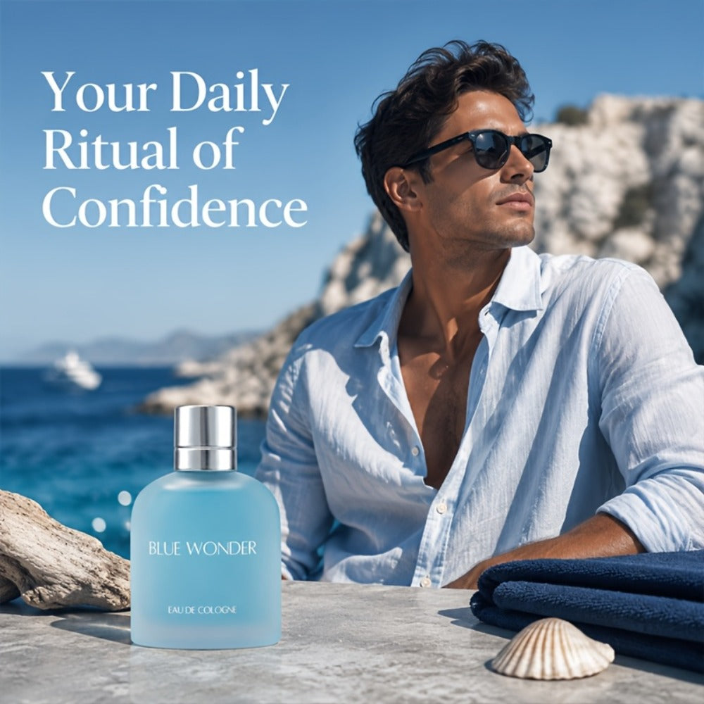 Men's Eau De Cologne Spray 3.4 fl oz, Grapefruit, Bergamot & Juniper Fragrance, Perfect Gift for Dating