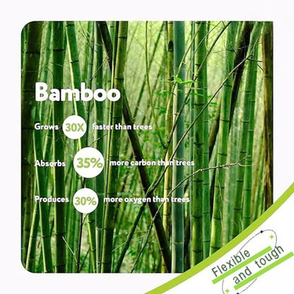 Bamboo Toilet Paper 24 Rolls 3-Ply 300 Sheets Per Roll Tree-Free Hypoallergenic Septic Safe Flushable Soft Strong Fragrance-Free BPA-Free