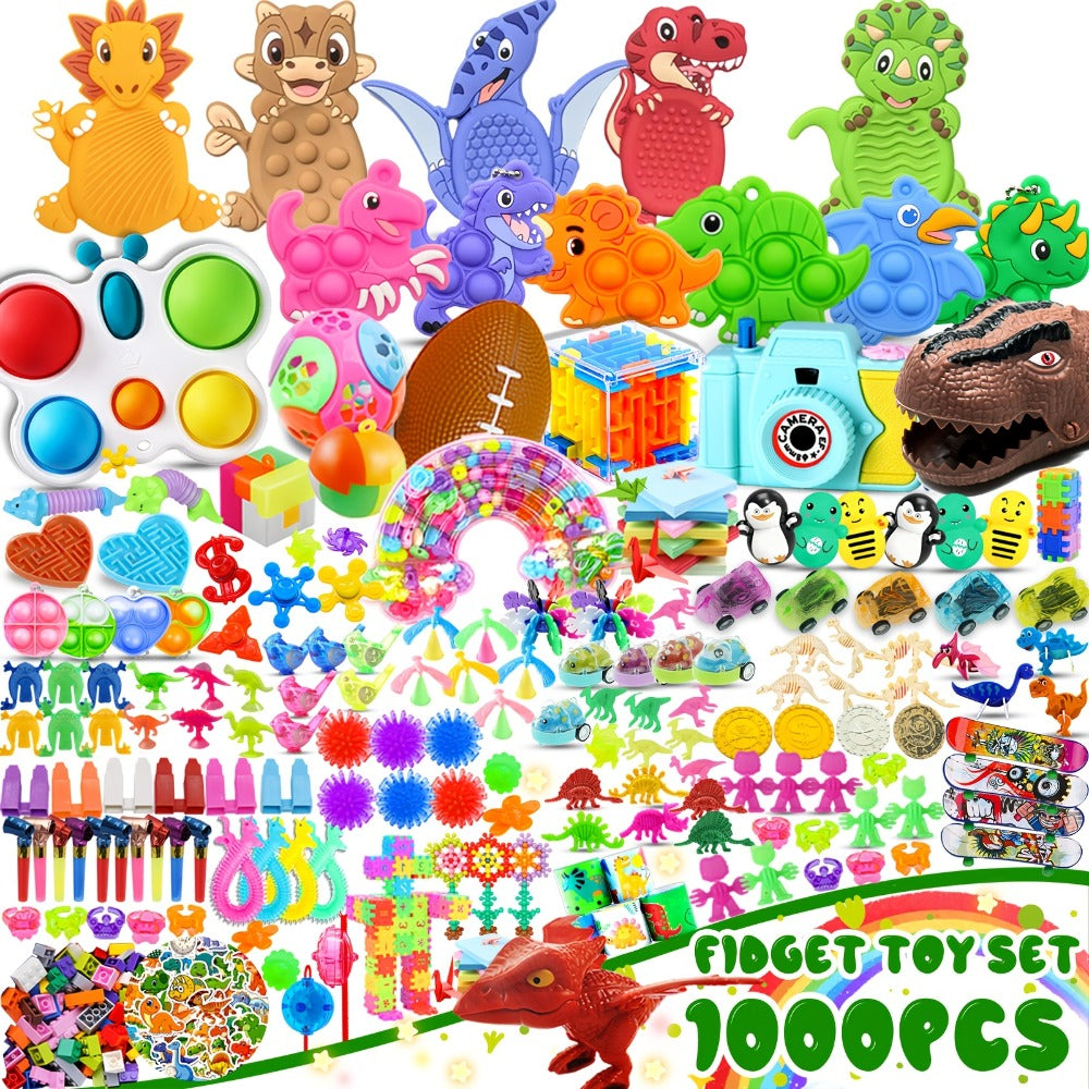 Bulk Fidget Toy Assortment with 1, 000 Pieces in Style A, JYS-1000 or MHX-1000 Checkout Sets