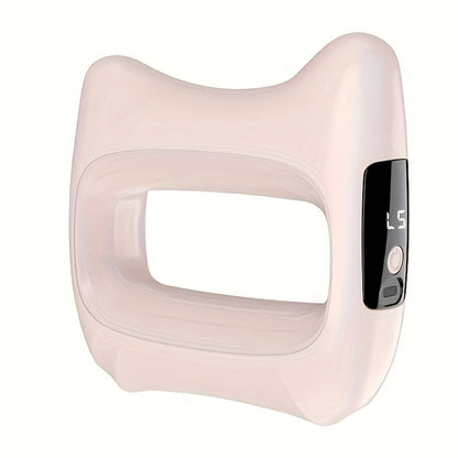 Dual Motor Electric Fascia Ring with Massage Belt – 8 High-Frequency Vibration Modes, Type-C Rechargeable Large Battery, Ergonomic Grip
