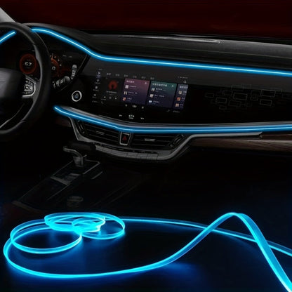 Car Interior Ambient Light Strip with Eight-Color App Control, Music-Responsive Modes and Two Checkout Configurations