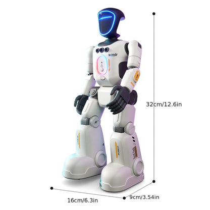 Smart Humanoid Robot Toy with Gesture Sensor & Voice Recorder, Advanced Pose-Controlled Joints, Smart Remote Control