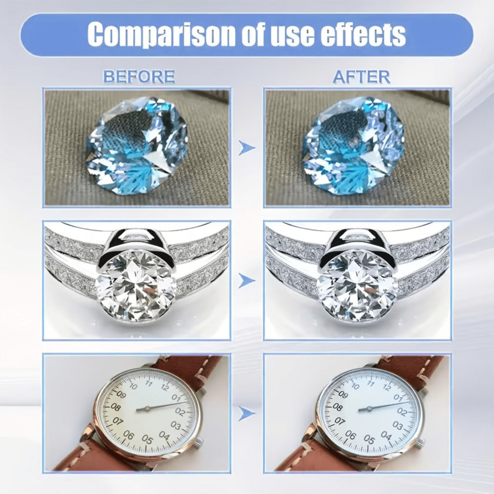 Jewelry Polish Cleaner Cream Oxidizing Formula Restores Shine on Gold Silver Bracelets for Entryways, Bedrooms and Living Spaces
