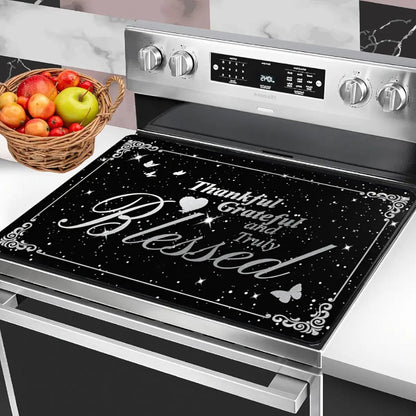 Glass Cooktop Protector Cover Heat Resistant Scratch Proof Appliance Mat for Stove Oven for Entryways, Bedrooms and Living Spaces