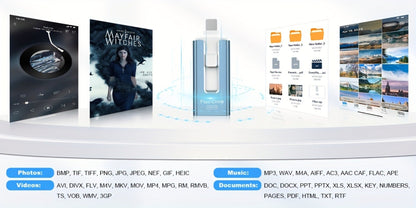 Photo Stick 256GB for iPhone iPad for a Home Lash Beauty Routine, with the Listed Configuration