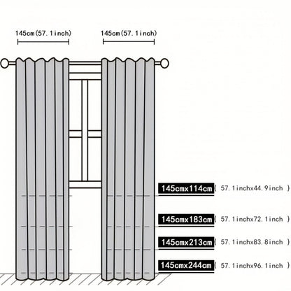 White French-Style Lace Sheer Curtain Panel with Rod-Pocket Header and Three Length Options