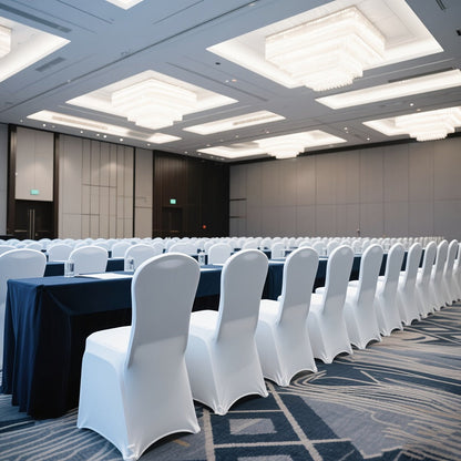 Spandex Chair Covers Bulk, Elastic Stretch Universal Fit Banquet Chair Protectors, Wedding Chair Covers for Weddings