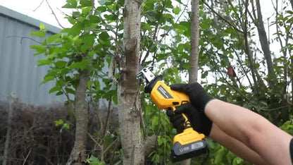 Electric Reciprocating Saw Cordless with LED Light & Safety Lock, Multi-Purpose Cutting Tool with Replaceable Blades
