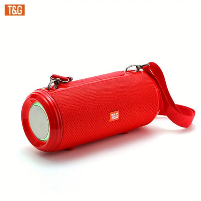 TG537 Portable Bluetooth Speaker with TWS Stereo Pairing, Hands-Free Calling, TF Card & USB Playback