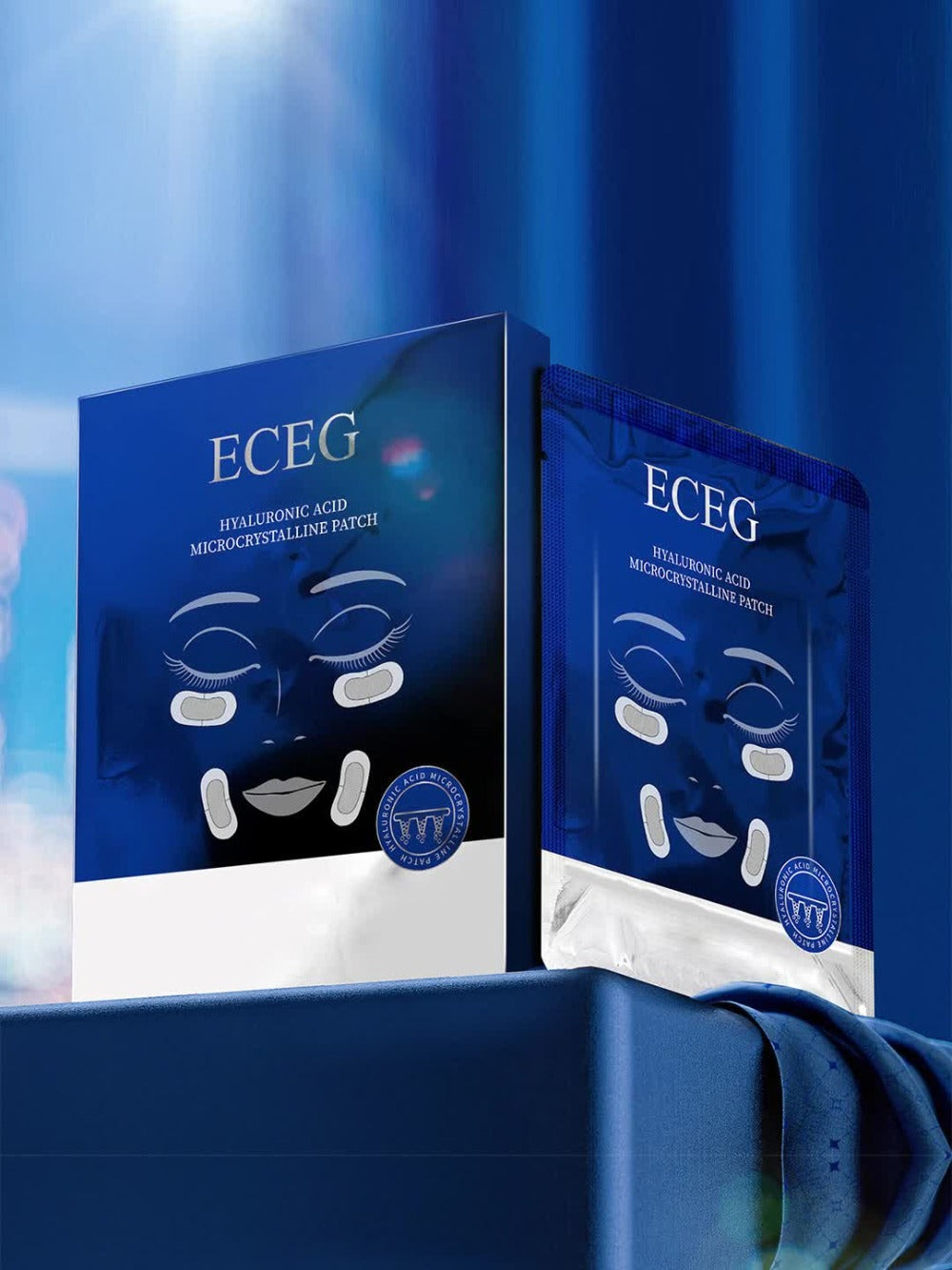 Hyaluronic Acid Dissolving Under Eye Patch Set, Three Boxes for a Hydrating Eye Care Routine