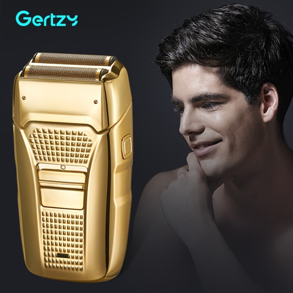 Electric Foil Shaver for Men 4-in-1 Bald Head Shaver Dual Head USB Rechargeable Cordless, for Everyday Face, Beard and Body Grooming