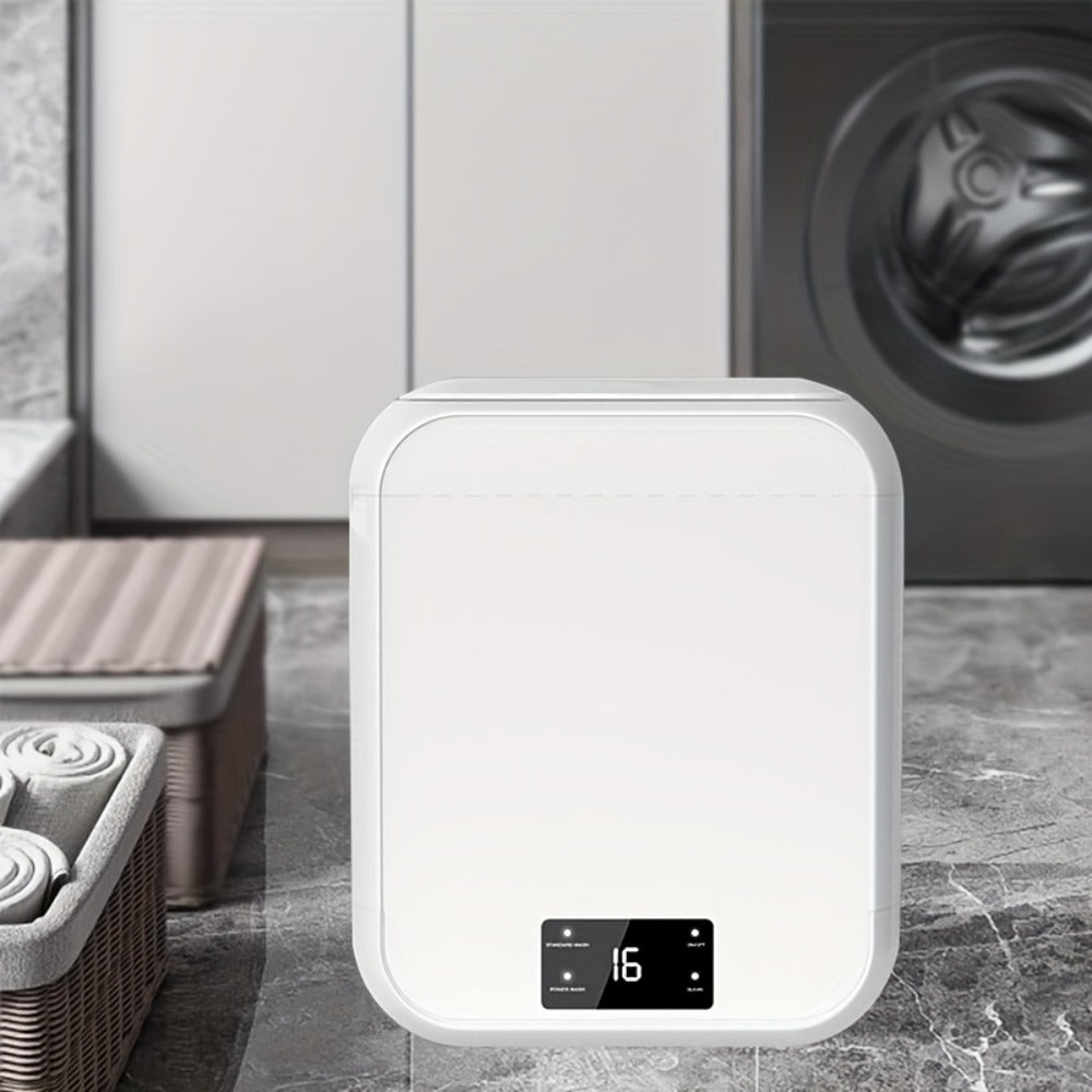 Mini Washing Machine Pure Copper Motor High Torque 4 Washing Modes Portable Washer for Entryways, Bedrooms and Living Spaces