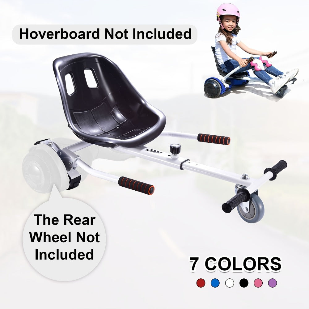 Hoverboard Go Kart Seat Attachment Buggy Conversion Kit 6.5-10 Inch with the Listed Color, Size or Set Options for Everyday Use