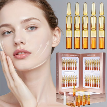 Retinol Face Serum 1.42oz - Collagen Peptide Anti Wrinkle Dropper Serum, Fragrance Free Sensitive Skin Daily Skincare for Women