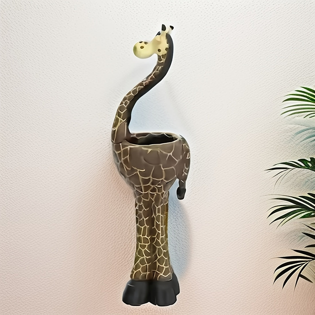 Giraffe Flower Pot Planter - Animal Succulent Pot Indoor Outdoor Garden Decor