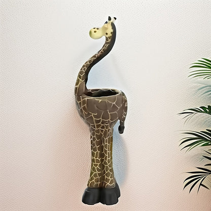 Giraffe Flower Pot Planter - Animal Succulent Pot Indoor Outdoor Garden Decor