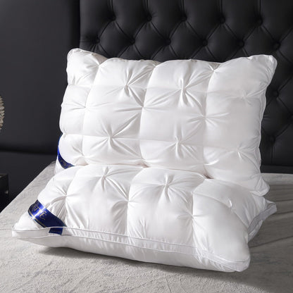 Pillows 2 Pack Queen King Size – Luxury Hotel Quality Deep Sleep Neck Support Pillow High Fluffiness Soft Breathable Fabric All Season Bed
