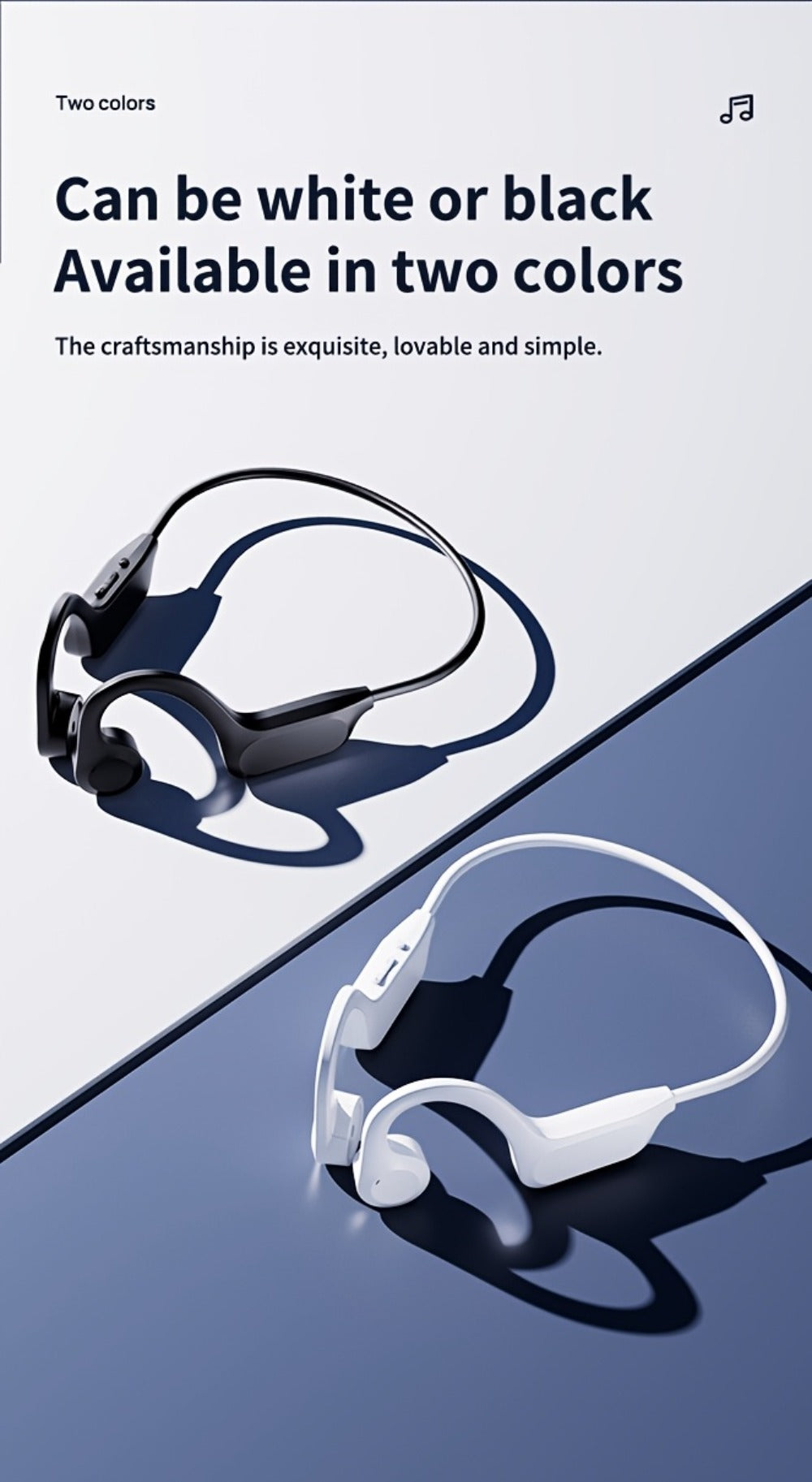 Open Ear Sports Headphones with Microphone Battery True Wireless Bluetooth Earphones for Running for an Everyday Personal Care Routine