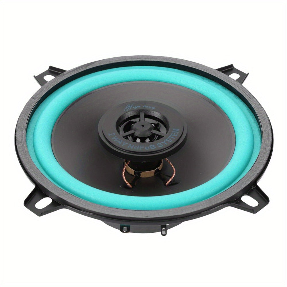 6.5 Inch Car Speakers 160W HiFi Coaxial Full Range – Universal Automotive Audio Stereo Speaker, Single or Pair