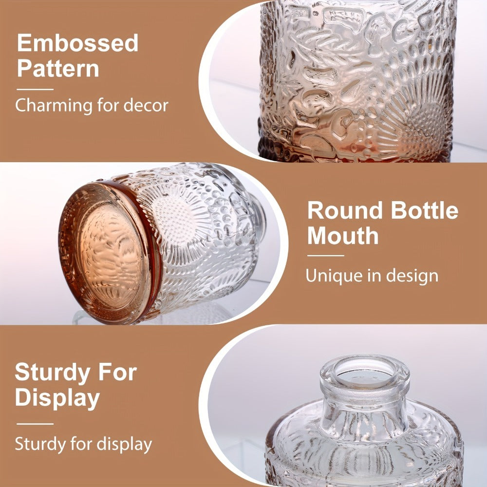 Mini Bud Vases 36pcs – Clear Small Flower Vases for Wedding Centerpieces Birthday Party Anniversary Home Table Decoration