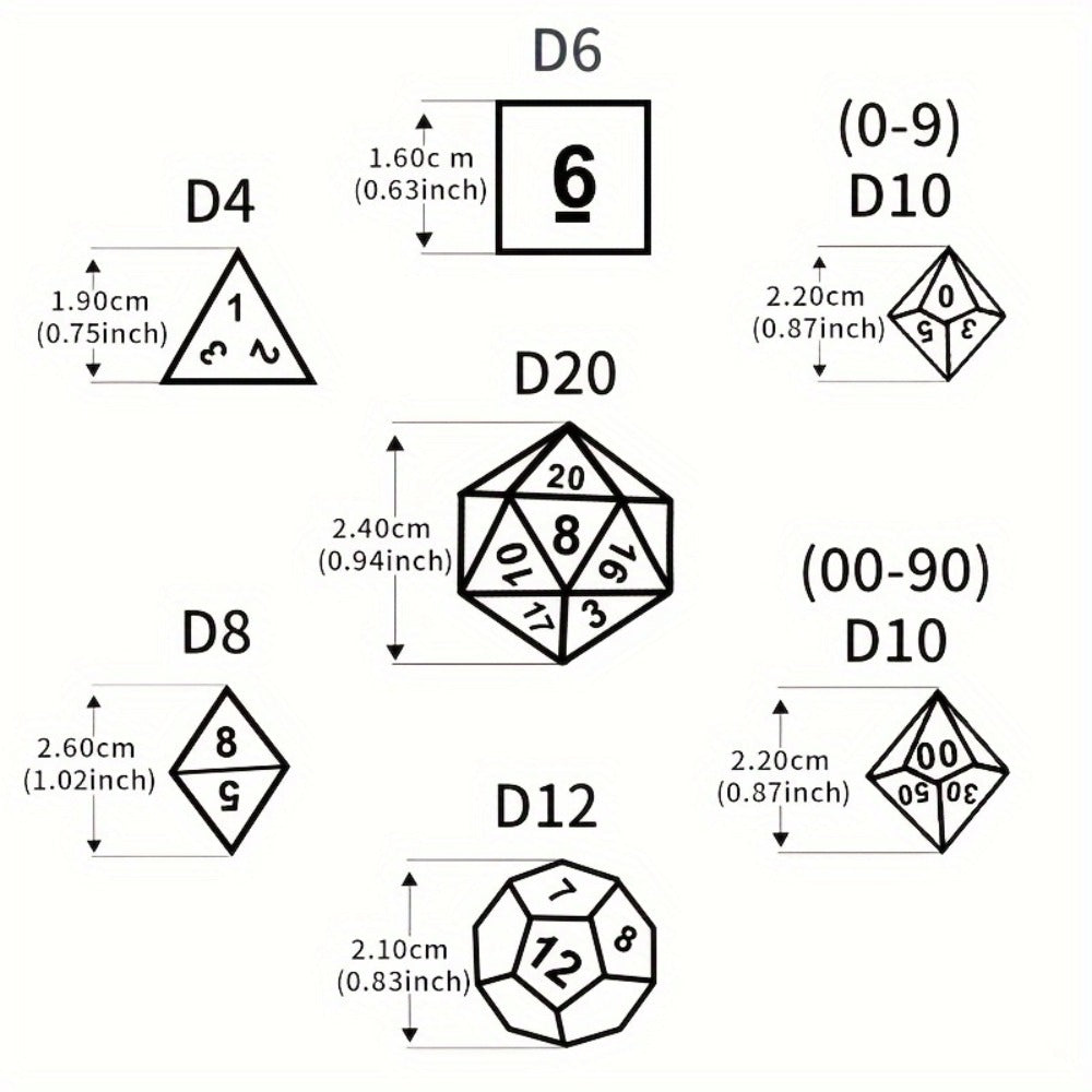 DND Polyhedral Dice Set 141pcs – 20 Complete 7-Die Sets for D&D RPG Tabletop Games, Includes Velvet Bag, Acrylic Multi-Color Dice