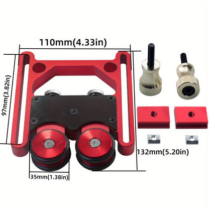 Feather Boards for Table Saw and Router Table with Elastic One-Way Wheels Safe Stock Feeding for Entryways, Bedrooms and Living Spaces