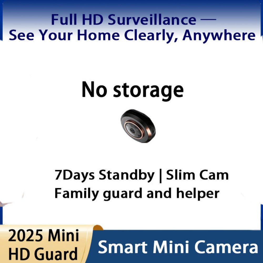 Security Camera Mini 1080P Pan-Tilt Model with Dual-Band WiFi, Infrared Night Vision and Optional 32GB Card Bundles