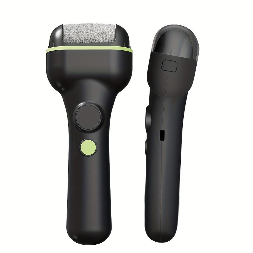 Foot Callus Remover Electric Rechargeable 3 Interchangeable Grinding Heads LCD Display Portable Electronic