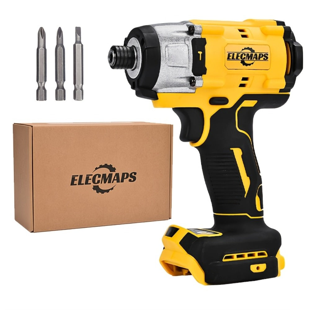 Cordless Power Tool Combo Kit for Dewalt 20V Battery - Impact Wrench 1500Nm, Brushless Drill & Screwdriver Set for Home & Construction