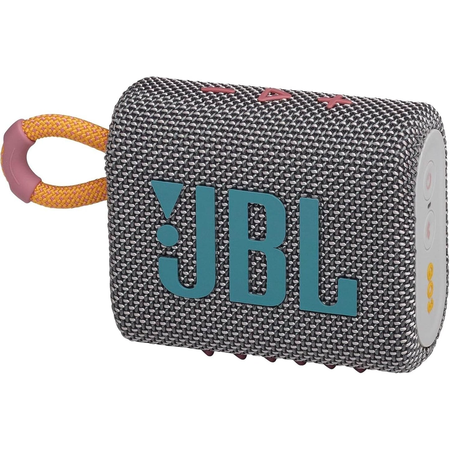 Bluetooth Speaker JBL Go 3 with IP67 Rating, USB-C Charging, Carry Loop, Five-Hour Runtime and Four Colors