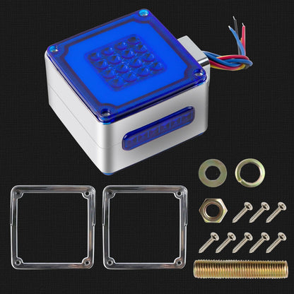 LED Side Marker Lights Square Truck Cab Clearance Lights 12V Waterproof Turn Signal Indicator Side Lights for Cars Trucks Trailers