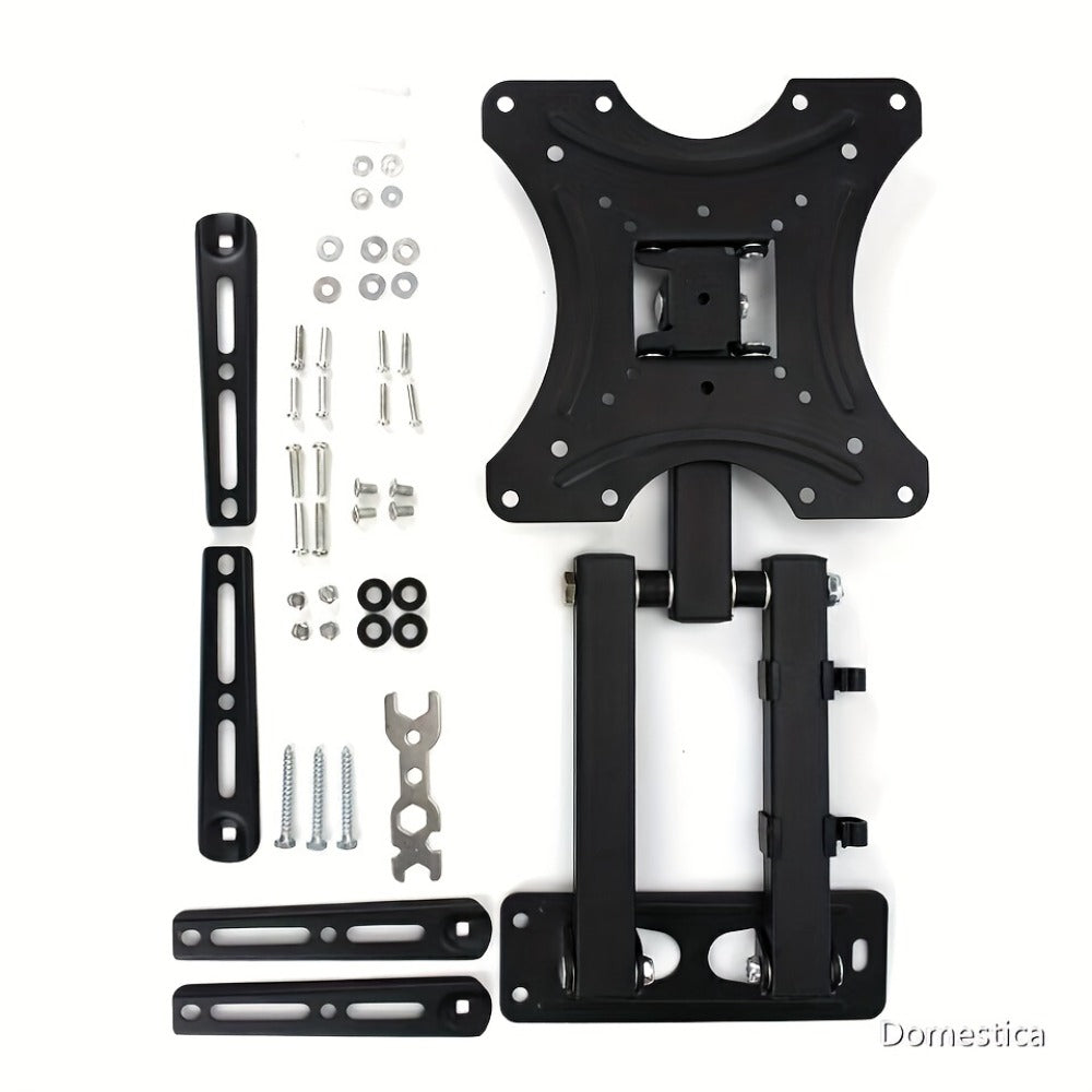 Compact Dual-Arm Full-Motion TV Wall Mount for 26-57 Inch Screens with Swivel, Tilt and Extension