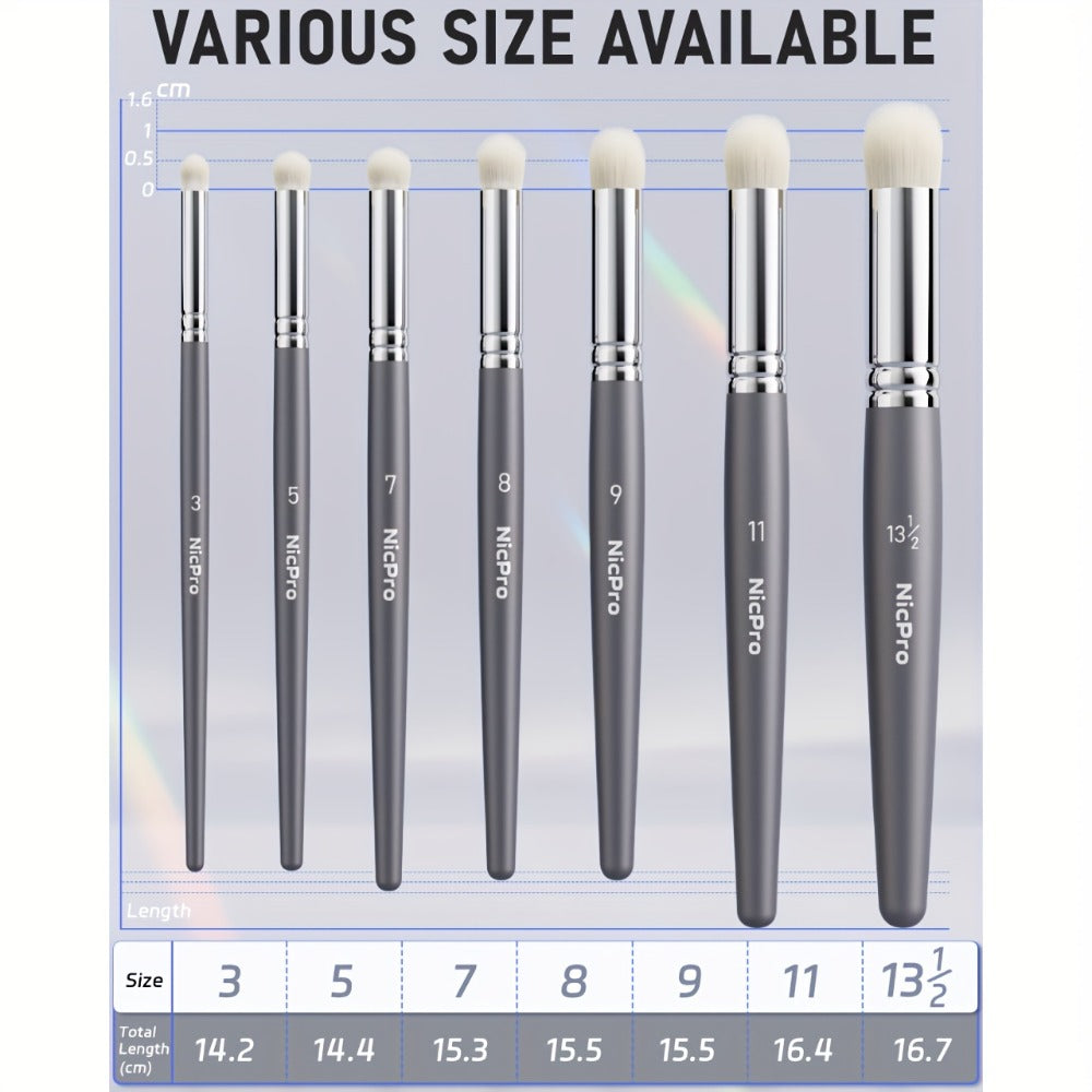 Dry Brush Set for Miniature Painting 7 Sizes, Professional Drybrush Kit with the Listed Color, Size or Set Options for Everyday Use