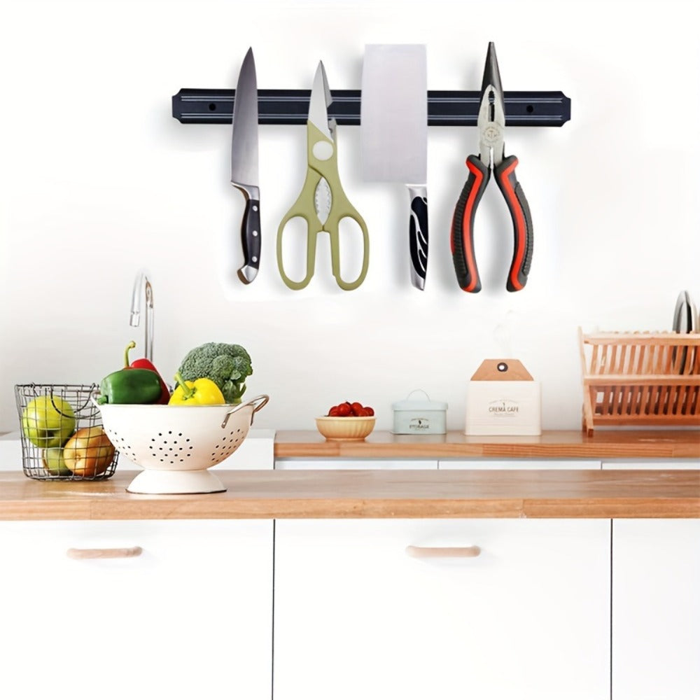 Magnetic Knife Holder Wall Mount 20 Inch – Strong Magnetic Knife Bar Strip for Kitchen, Space-Saving Knife Rack for Knives