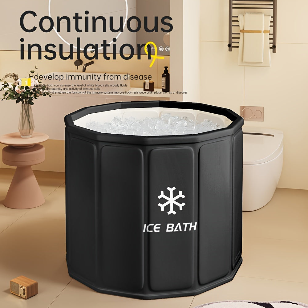 Ice Bath Tub Portable Foldable for Garden, Patio and Yard Use, with the Listed Configuration