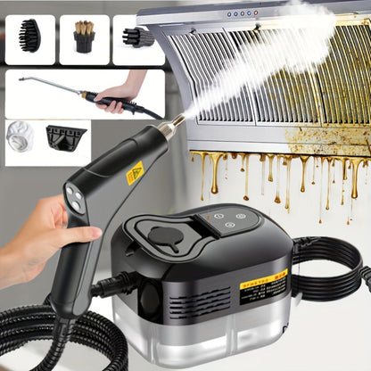 High Temperature Steam Cleaner Handheld Carpet Cleaner High Pressure for Kitchen Grease Sofa Air Conditioner Washing Machine Tile Grout Easy