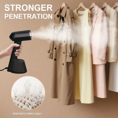 1200W Handheld Garment Steamer with 270ml Tank, 30-Second Heat-Up Marking and Removable Base