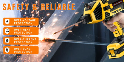 Portable ARC Welder 110V IGBT Inverter – 6-Level Adjustable Current 20-120A, Handheld MMA Stick Welder with Auto Protection