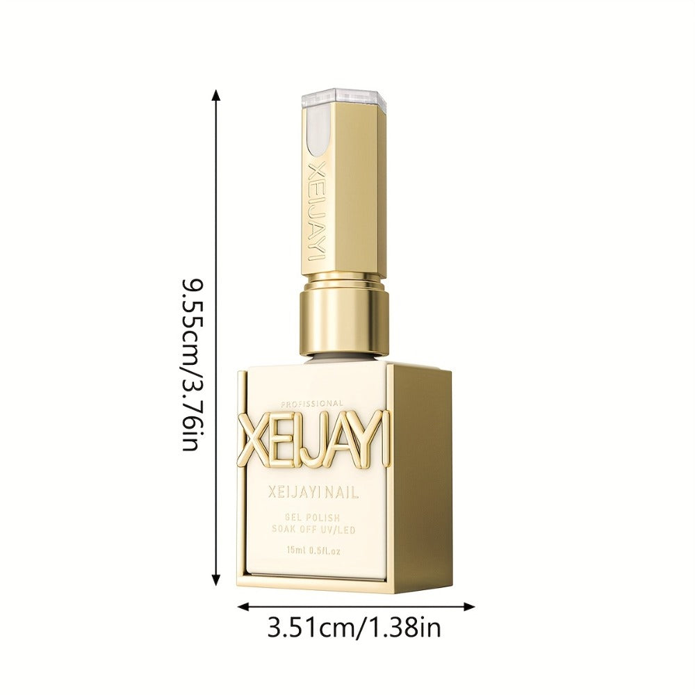 Gel Nail Polish Set with XEIJAYI Label, 6 Sweetheart Candy Gel Colors in Shades 118 to 123