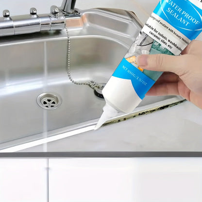Tile Grout Sealant 100g Gap Filler for Kitchen Bathroom Sink Floor Odor Free Easy Handling for Home Cooking, Dining and Outdoor Meals