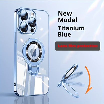 Phone Case U-Shield Kickstand with Clear PC Back and TPU Bumper for Selected iPhone Model and Color Options