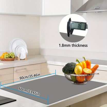 Extra Large Silicone Mat for Kitchen Counter, Heat Resistant Countertop Protector, Nonstick Craft Mat & Placemat