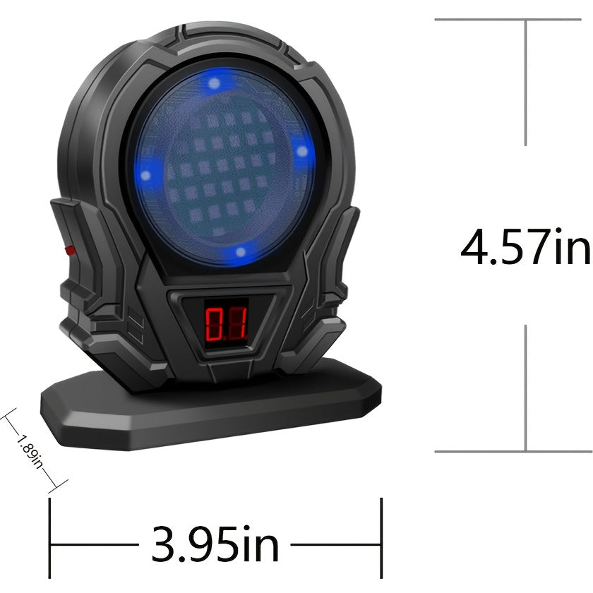 Laser Training Target for Dry Fire Practice – Portable Reactive Laser Shooting Target Compatible with Dry Fire Laser Training Systems |
