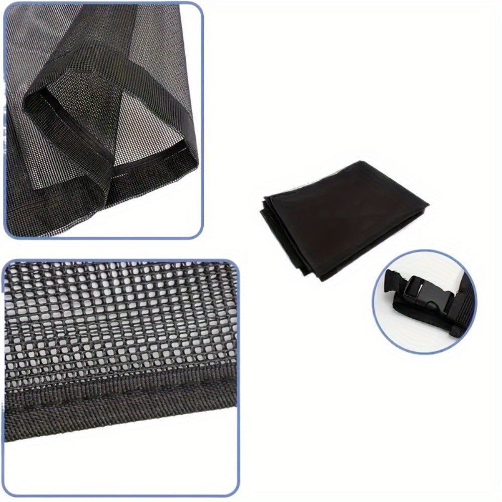 Outdoor AC Unit Cover Heavy Duty Waterproof Central Air Conditioner Cover with Mesh Vent Adjustable Straps UV Rain Snow Debris Bug Leaf