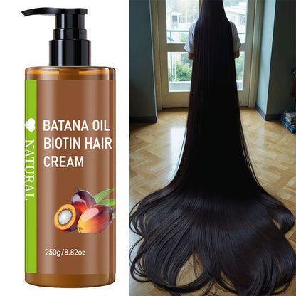 Batana Oil for Hair Growth 250g, Unrefined Cold-Pressed Honduran Batana Oil, Dry Damaged Hair, Enhances Shine