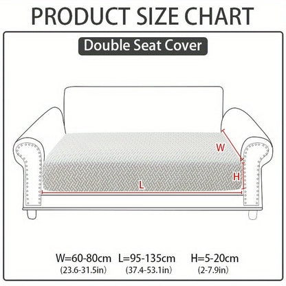 Sofa Cover Sectional Panel Options for Single to 4 Seats, Chaise, Armrest Pair or Backrest in Five Colors